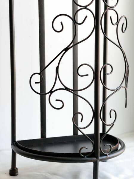 【送料無料】【即納可!!】新入荷しました♪アイアン 傘立て ブラック おしゃれ オシャレ スリム [3]