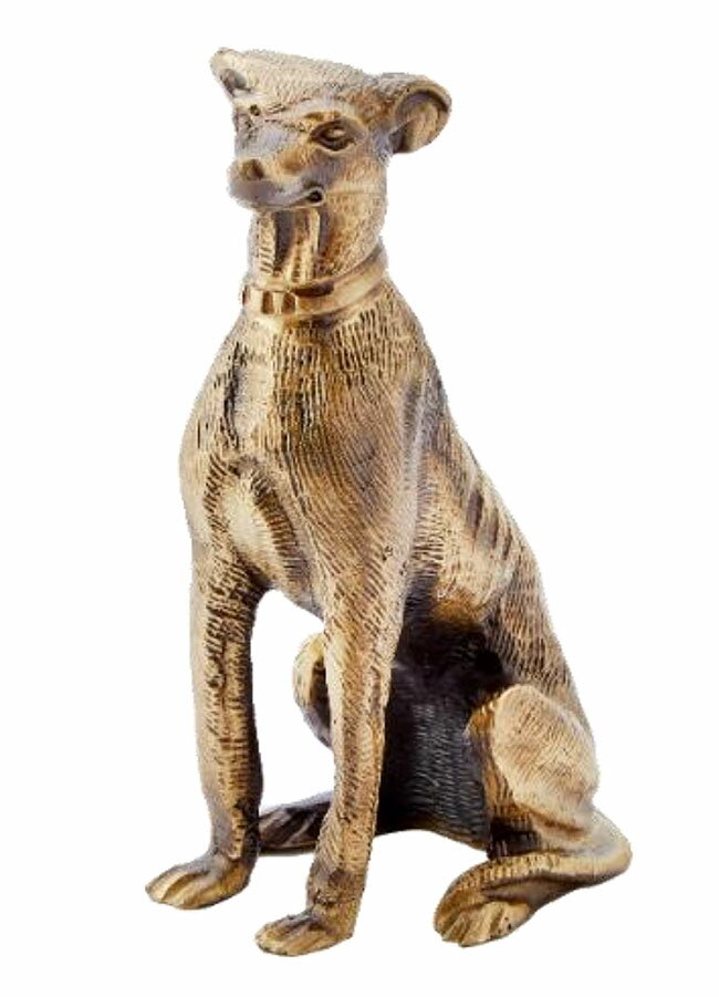 楽天市場】犬の置物ブロンズの通販