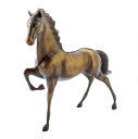 【送料無料】スペイン製 真鍮 アンティーク風 オーナメント『ウマ』馬 うま Horse アニマル置物 ブラス インテリア 置物 アンティーク調雑貨 おしゃれ プ...