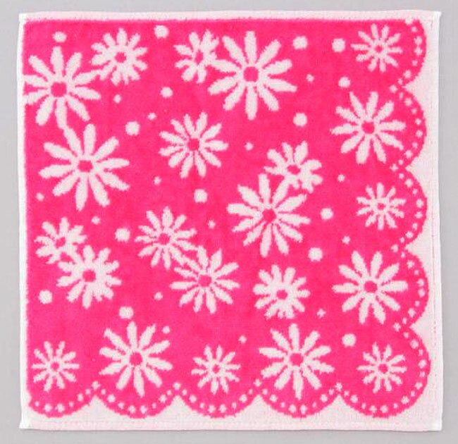 【3,980円(税込)以上お買上げで送料無料】【即納可!!】再入荷しました♪ドレディール ヘレン タオルハンカチ ピンクハンカチタオル ハンドタオル（25×25cm）薔薇 バラ ローズ フラワー