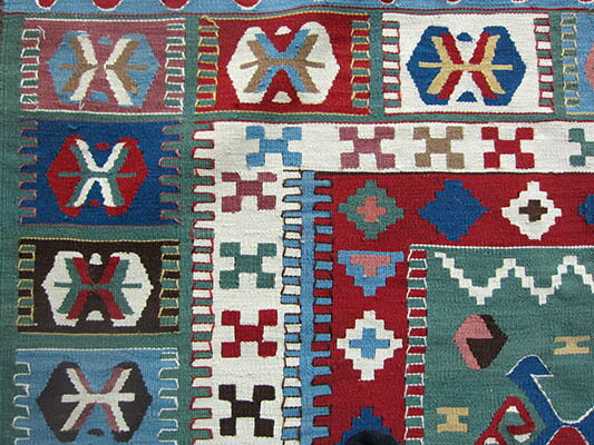 【即納可!!】【送料無料!!】新入荷♪ 手織り キリム絨毯 サイズ:174×124cm敷物 カーペット 希少 ジュータンペルシャ イラン トルコ キリム 高級 輸入北海道・沖縄・離島は別途送料見積もり [2]