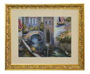 【送料無料】イタリア製 額絵 風景画 アートフレーム 額入り 壁掛け