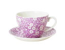 【送料無料】【即納可!!】新入荷しました♪イギリス製 Burleigh バーレイ社 Blossom Calico ブロッサムキャリコ ブレックファーストカップ&ソーサー スープカップ 洋食器 英国食器 テーブルウエア 花柄 おしゃれ ※ギフトボックス別売り