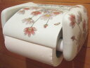 【送料無料】有田焼 陶器 ペーパーホルダー 色彩秋桜 コスモス