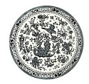 【送料無料】【即納可!!】再入荷しました♪イギリス製 Burleigh バーレイ社 Black Regal Peacock ブラックリーガルピーコック プレートS 17.5cm プレート 皿 お皿 洋食器 英国食器 テーブルウエア ピーコック 孔雀 クジャク おしゃれ