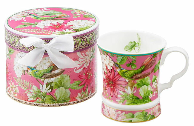 Mug Cup - 【3,980円(税込)以上お買上げで送料無料】【即納可!!】再入荷しました♪ロイヤルアーデン　ギフトボックス入りマグカップマグカップ　マグ　洋食器　フラワー　花柄　ギフト　プレゼント※電子レンジ対応