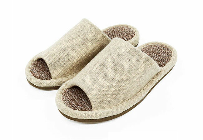 【3,980円(税込)以上お買上げで送料無料】【即納可!!】再入荷しました♪絨毯パイルスリッパ　ベージュ　..