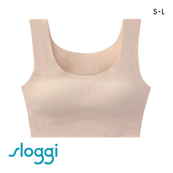 24％OFF トリンプ Triumph スロギー sloggi G028 ハーフトップ SML 綿混 ZERO FEEL [ 下着 レディース ブラ ワイヤレス ストレスフリー シームレス 無縫製 ひびかない 響かない Tシャツブラ ] 全8色 S-Lのサムネイル