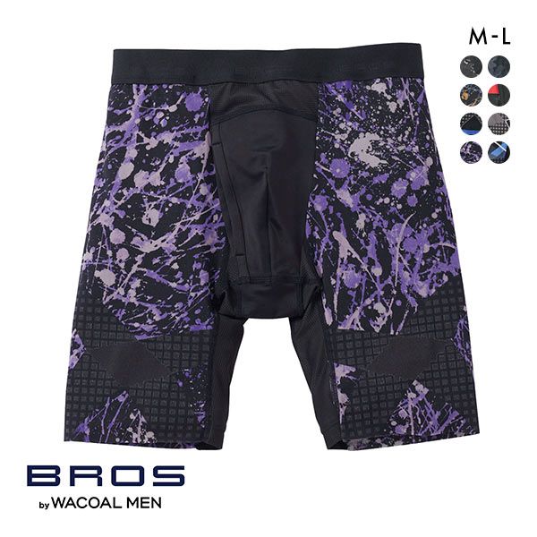 【20%OFF・お買い物マラソン】【メール便(8)】 ブロス バイ ワコールメン BROS by WACOAL MEN クロスウォーカー ダブルエアスルータイプ フィットパンツ 前開き wcl-br wcl-k wcl-km メンズ 全8色 M-L ev_sp