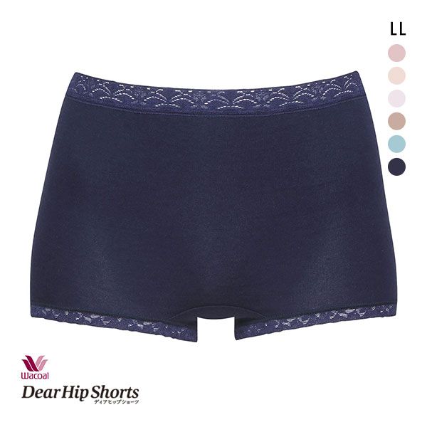 15OFFڥ᡼(5) 拾 Wacoal ǥҥåץ硼 DearHip Shorts ʺ  ܡ󥰥硼 LL ǥ wcl-db [ 礭 LL ] 5