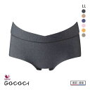 【32%OFF・お買い物マラソン】【メール便(6)】 ワコール Wacoal マタニティ MATERNITY ゴコチ GOCOCi 2wayマミーショーツ ボーイレングス ショーツ LL 産前 産後 兼用 単品 [ レディース ひびきにくい ひびかない シームレス 大きいサイズ ] 全6色 ev_sp 1