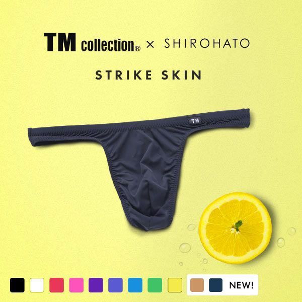 【10%OFF・お買い物マラソン】【メール便(4)】 ティーエム コレクション TM collection × SHIROHATO コラボ STRIKESK…