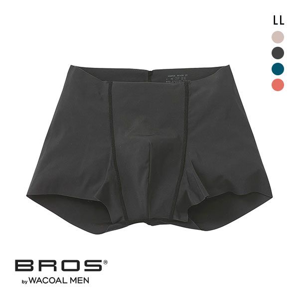 ブロス パンツ メンズ 30％OFF【メール便(15)】 ブロス バイ ワコールメン BROS by WACOAL MEN NUDYZ ボクサーパンツ LL GT3000 ウエストテープがない解放感 ヌーディーズ 前とじ メンズ 全4色