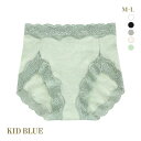 メール便 5 キッドブルー KID BLUE 20STANDARD ショーツ スタンダード 深履き 深め ハイウエスト ML 単品 レディース 全5色 M-L