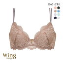 【20 OFF 4/30 09:59まで】ウイング Wing レシアージュ Lesiage ChouChou de Lesi PB1000 ブラジャー BC 単品 レディース 全8色 B65-C80 ev_sp