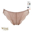 15％OFF【メール便(4)】 ウイング Wing レシアージュ Lesiage ChouChou de Lesi PB1000 ショーツ ML ビキニ ハイレッグ 単品 レディース 全7色 M-L