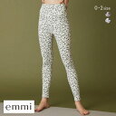 【メール便(15)】 エミ emmi yoga フラワーレギンス レディース 全2色 0-2