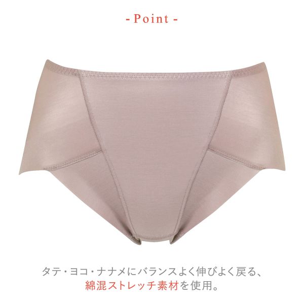 【20%OFF・7/27 09:59まで】 ワコール Wacoal ウイング Wing ショーツ感覚でほどよくサポート Pパンツ ML ショート ガードル ショーツ 深め 単品 レディース 全3色 M-L 補正下着 補整 【メール便(6)】 ev_sp_20 shirohato-10184066 SHIROHATO(白鳩) サンプル画像3