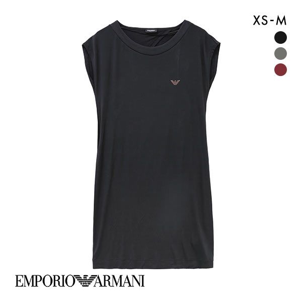 45％OFF エンポリオ・アルマーニ EMPORIO ARMANI FLUID VISCOSE ロング トップス ルームウェア パジャマ レディース 全3色 XS(日本S)-M(日本L)