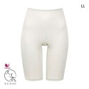 20%OFF【メール便(8)】 ワコール Wacoal スゴ衣 綿100% なめらかコットン ニットボトム ひざ上丈 LL レディース