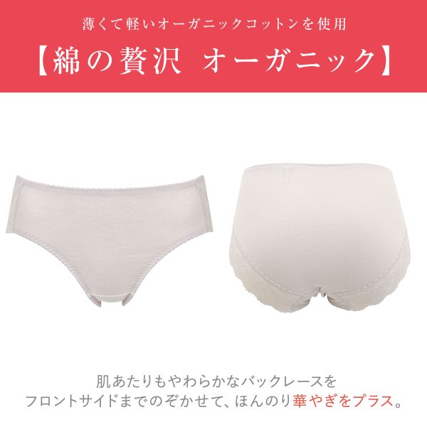 15％OFF【メール便(4)】 ワコール Wacoal ウイング Wing 綿の贅沢オーガニック シ...