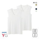 20%OFF【メール便(18)】 グンゼ GUNZE ワイジー YG DRY&DEO Vネック スリーブレス シャツ メンズ インナー 2枚組 YV0118A 全4色 M-LL