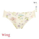 15％OFF【メール便(4)】 ワコール Wacoal ウイング Wing KB2020 NATURAL FIT BRA ショーツ ML 綿混 ビキニ ナチュラルフィットブラ 単品 レディース 全4色 M-L