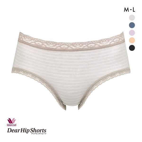 20OFFڥ᡼(5) 拾 Wacoal ǥҥåץ硼 DearHip Shorts ʺ Ρޥ륷硼 ML  ñ ǥ 5 M-L