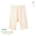 20%OFF グンゼ GUNZE 快適工房 五分パンティ ショーツ レディース ボトムス インナー 大きいサイズ メール便(20) 全2色