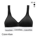 カルバン・クライン　ランジェリー 【最大100%ポイントバック・4/15限定】カルバン・クライン アンダーウェア Calvin Klein Underwear MODERN COTTON スクープバック ライトリーラインド ブラレット ノンワイヤー レディース 全2色 XS(日本S)-M(日本L)