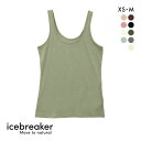 【最大100 ポイントバック 5/10限定】20％OFF アイスブレーカー icebreaker W SIREN TANK サイレンタンク タンクトップ インナー レディース 全7色 XS(日本S)-M(日本L)