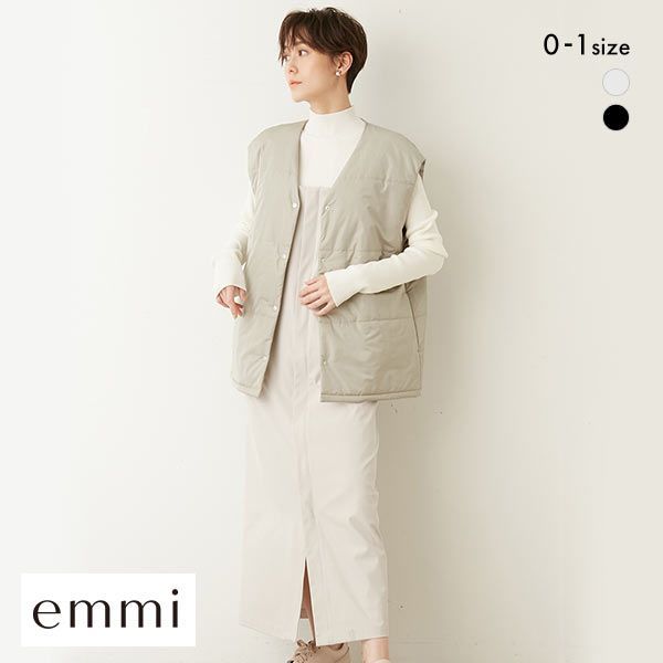 41％OFF エミ emmi【emmi atelier】フロントジップジャンパースカート レディース 全2色 0-1