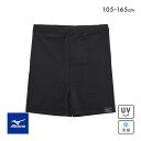 10%OFF【メール便(10)】 ミズノ MIZUNO くろぱん ひんやり氷結タッチ スパッツ オーバーパンツ ショート丈 ジュニア キッズ 吸汗速乾 スポーツ レディース 105-125-145-165