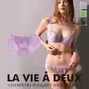  Champetre bouquet シャンペトルブーケ ショーツ スタンダード バックレース ML 単品 LA VIE A DEUX ラヴィアドゥ DOMESTIC UNDER レディース 全3色 M-L ev_sp