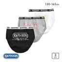 ガロー Garau アウトドアプロダクツ OUTDOOR PRODUCTS ショーツ ジュニア キッズ 女の子 3枚セット 綿100% 130 140 150 ...