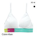 カルバン・クライン　ランジェリー 【最大100%ポイントバック・4/15限定】20％OFF カルバン・クライン アンダーウェア Calvin Klein Underwear PRIDE THIS IS LOVE COLORBLOCK ライトライン ブラ ノンワイヤー 単品 レディース 全2色 XS(日本S)-M(日本L)