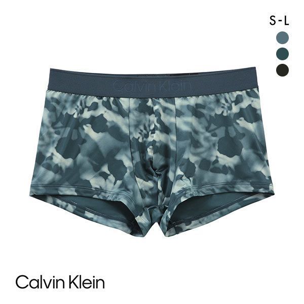 【最大100%ポイントバック・5/15限定】20％OFF カルバン・クライン Calvin Klein CK BLACK PRINT ローライズ トランク ボクサーパンツ メンズ 全3色 S(日本S-M)-L(日本XL)