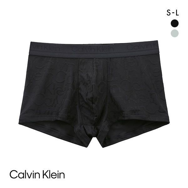 カルバン・クライン カルバン・クライン Calvin Klein CK BLACK LOGO JAQUARD ローライズ トランク ボクサーパンツ メンズ 全2色 S(日本S-M)-L(日本XL)