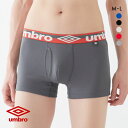 メール便(25) アンブロ UMBRO ボクサーパンツ メンズ ソリッド メッシュ 前あき 吸汗速乾 全5色 M-L 父の日 ギフト プレゼント 男性