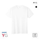 20%OFF【メール便(20)】 グンゼ GUNZE ワイジー YG 超速吸水 クルーネック Tシャツ メンズ インナー 綿100% 全2色 M-LL