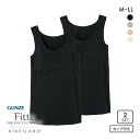 20%OFF グンゼ GUNZE キレイラボ KIREILABO フィッテ Fitte オーガニックコットン混 パッド付き タンクトップ 2点セット レディース...