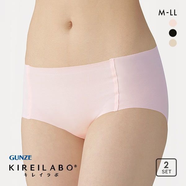 20OFFڥ᡼(15)  GUNZE 쥤 KIREILABO ̵˥ 뤪ݼ ʺ ϡե硼 2祻å ǥ 3 M-LL