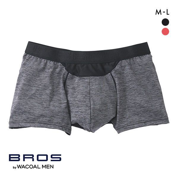 ブロス パンツ メンズ 【20%OFF・お買い物マラソン】【メール便(10)】 ブロス バイ ワコールメン BROS by WACOAL MEN 風が通って、ムレ軽減 ボクサーパンツ メンズ 前とじ ML ダブルエアスルー 全2色 M-L ev_sp