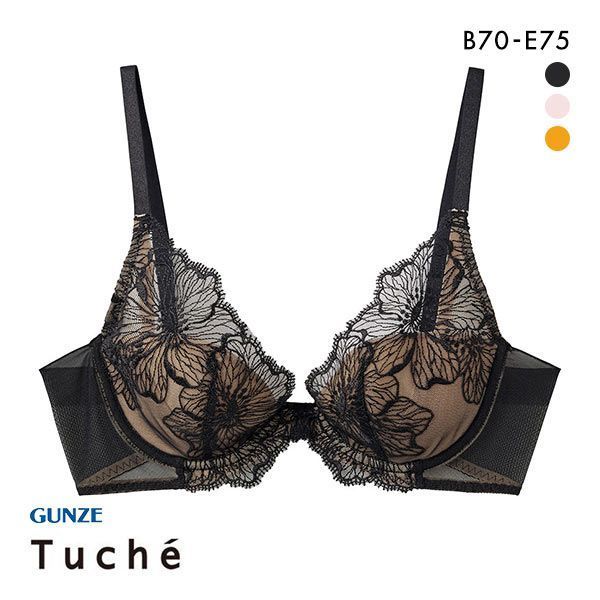 30OFF O[ GUNZE gDVF Tuche more more sheer BRA Ȃh̓u uW[ fB[X Pi S3F B70-E75