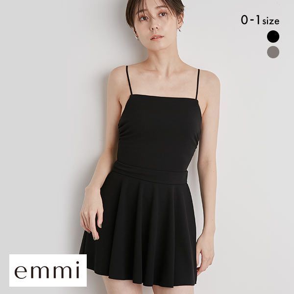 41％OFF エミ emmi【emmi yoga】フレアワンピーススウィムウエア レディース 全2色 0-1