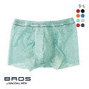 【20 OFF 4/30 09:59まで】【メール便(10)】 ブロス バイ ワコールメン BROS by WACOAL MEN レースボクサー ボクサーパンツ SML メンズ 前とじ ノーマル丈 全8色 S-L ev_sp