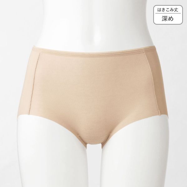 20％OFF【メール便(5)】 グンゼ GUNZE いいここち ひびきにくい綿85％ ショーツ 深...