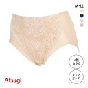 【メール便(5)】 アツギ ATSUGI ダブルキレイ ガードルショーツ お腹おさえ ヒップアップ はきこみ深め 足ぐり折返し 単品 レディース 全4色 M-LL