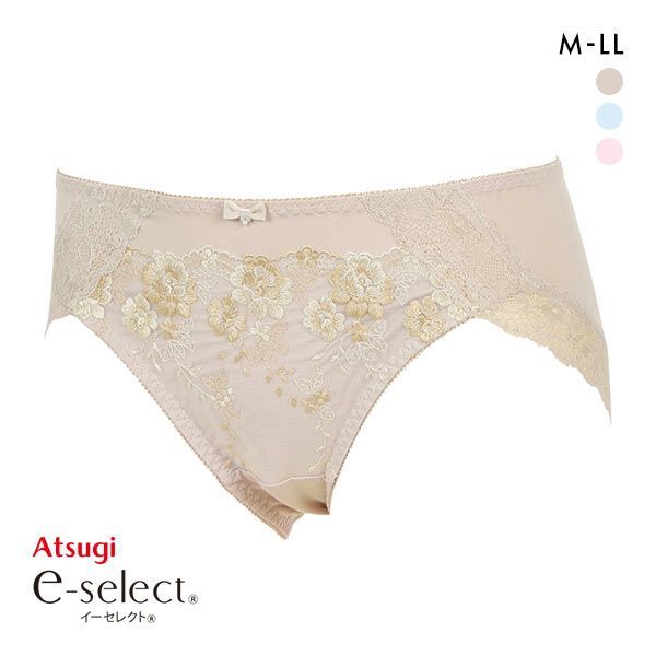  アツギ ATSUGI イーセレクト e-select 丸胸ブラ コーディネート ショーツ スタンダード 単品 レディース 全3色 M-LL