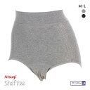  アツギ ATSUGI シーフリー Shefree サニタリーショーツ 夜用 ナイト 生理用 深ばき 綿混 ロング防水シート レディース 全2色 M-L